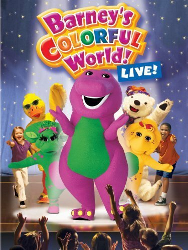 Постер фильма Barney's Colorful World, Live!