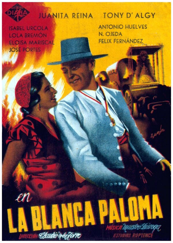 Постер фильма La blanca Paloma