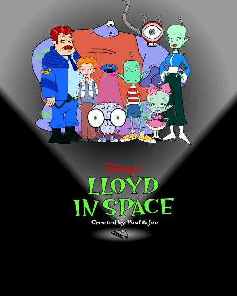 Постер сериала Ллойд в космосе