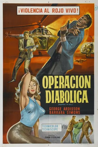 Постер Агент 3S3: Паспорт в ад (1965)