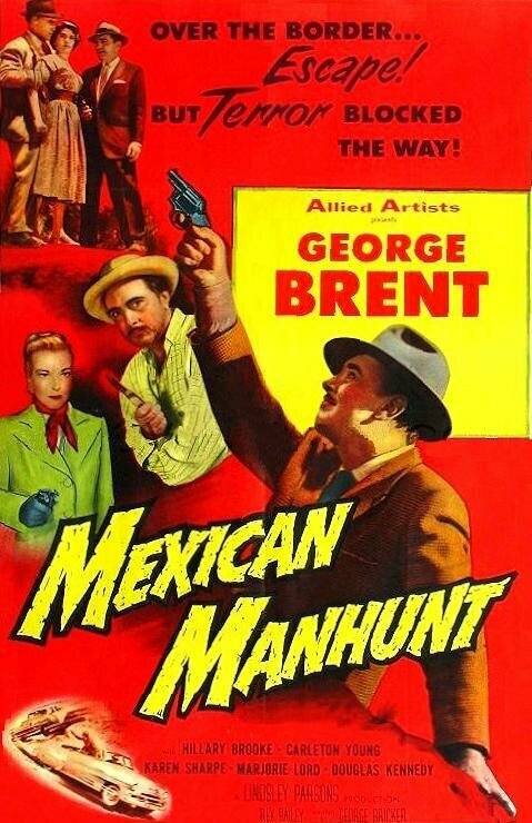 Постер фильма Mexican Manhunt