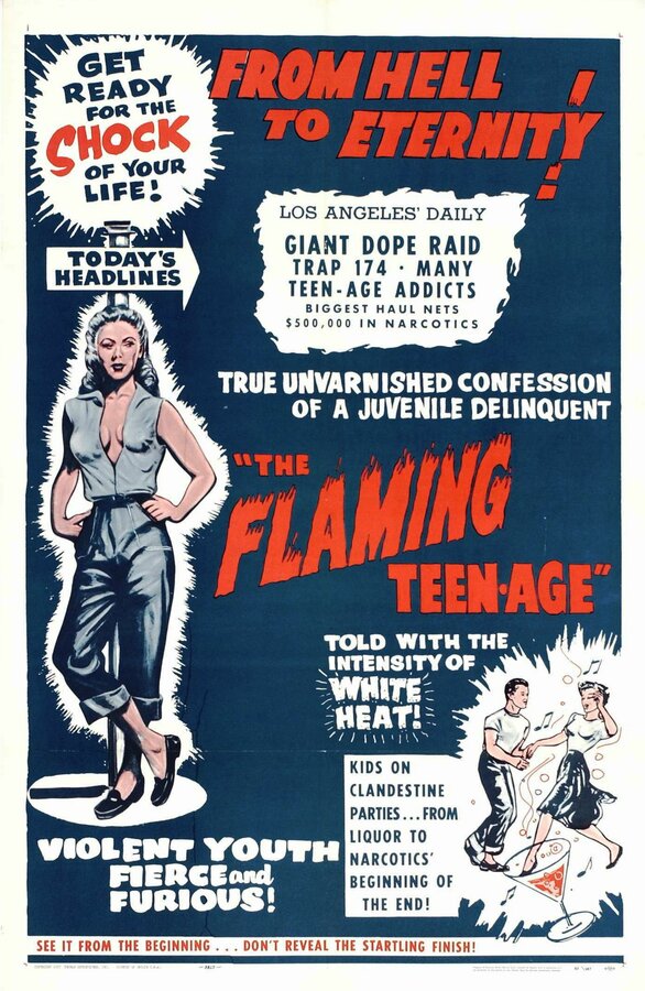 Постер фильма The Flaming Teenage