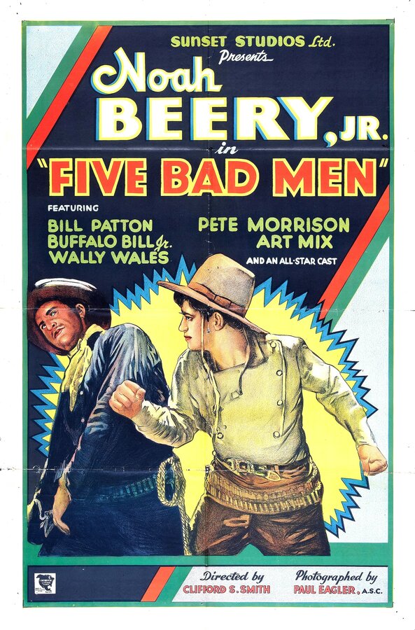 Постер фильма Five Bad Men