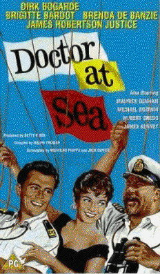 Постер Доктор на море (1955)