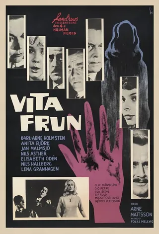 Постер Леди в белом (1962)