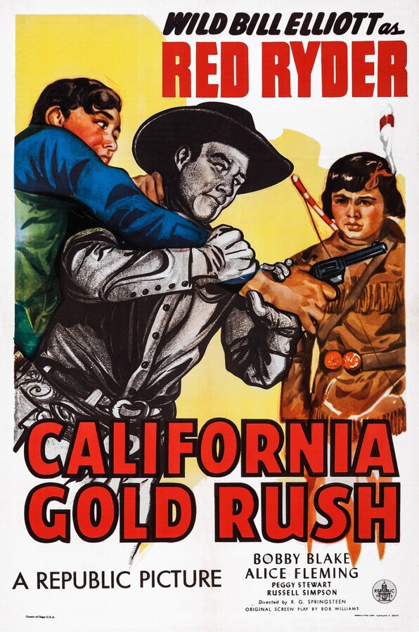 Постер фильма California Gold Rush