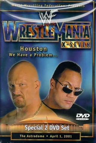 Постер WWF РестлМания 17 (2001)