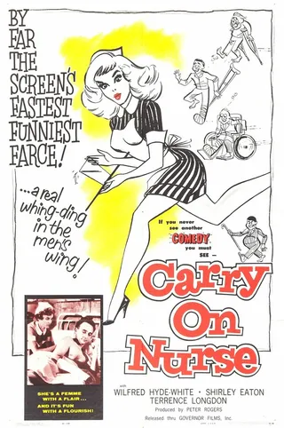 Постер Так держать, медсестра! (1959)