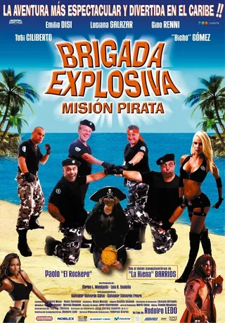 Постер Взрывоопасные бригады: Пиратские миссии (2008)