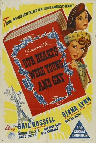 Постер Наши сердца были молоды и веселы (1944)