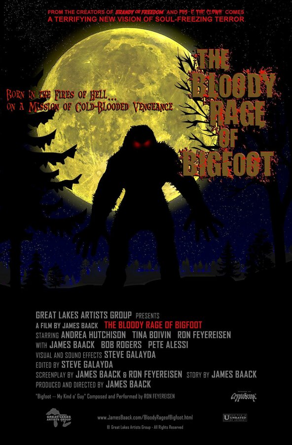 Постер фильма The Bloody Rage of Bigfoot