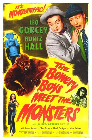 Постер The Bowery Boys Meet the Monsters (1954)
