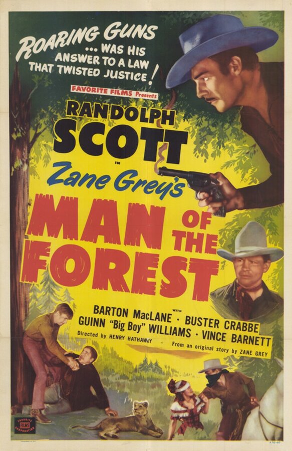 Постер фильма Man of the Forest