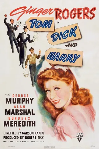 Постер Том, Дик и Гарри (1941)