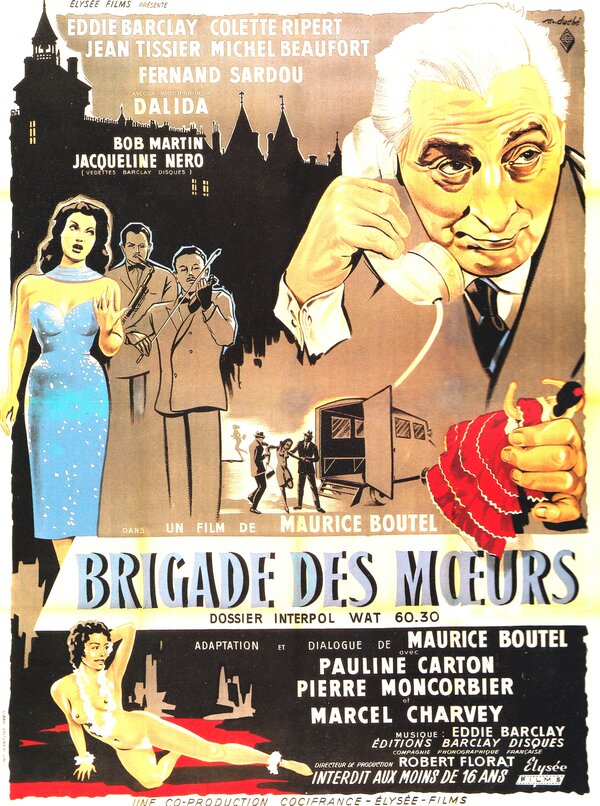 Постер фильма Brigade des moeurs