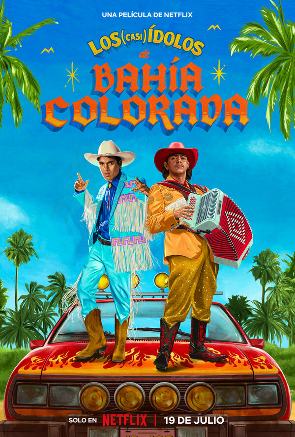 Постер фильма Los (casi) ídolos de Bahía Colorada