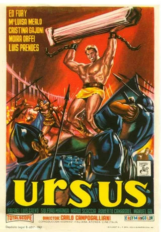 Постер Урсус (1961)