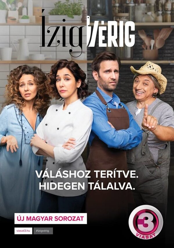 Постер сериала Ízig-vérig