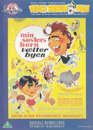 Постер Min søsters børn vælter byen (1968)