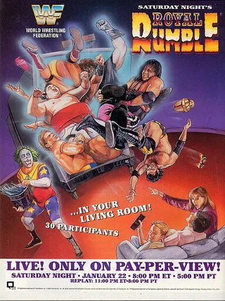 Постер WWF Королевская битва (1994)