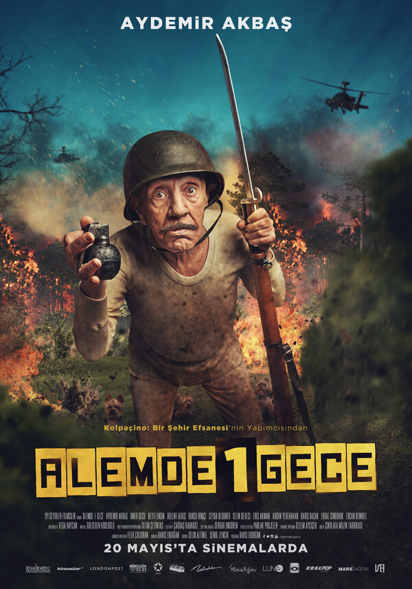 Постер фильма Alemde 1 Gece