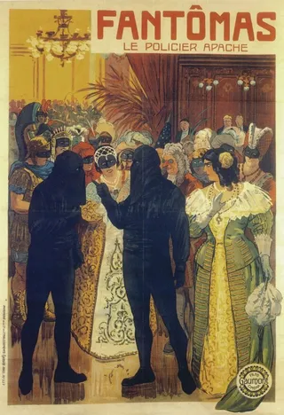 Постер Фантомас против Фантомаса (1914)