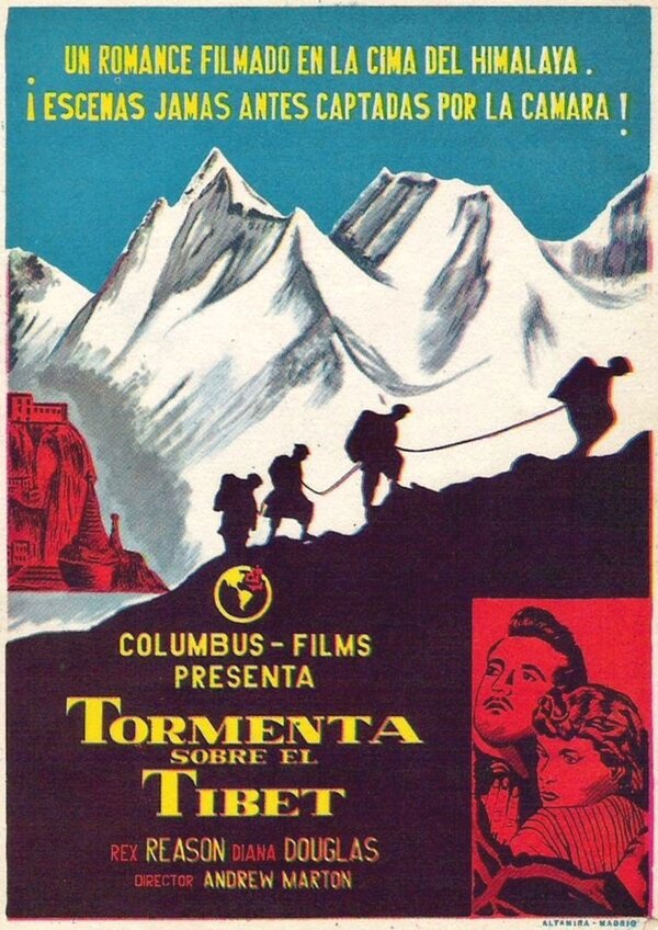 Постер фильма Storm Over Tibet