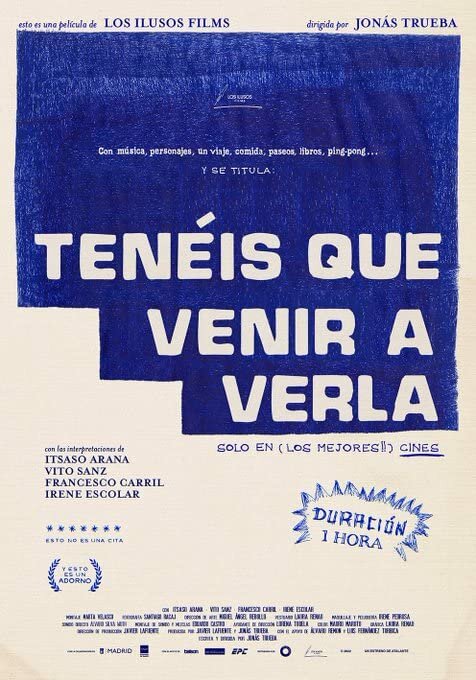 Постер фильма Tenéis que venir a verla