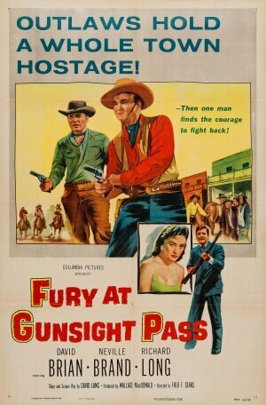 Постер фильма Fury at Gunsight Pass