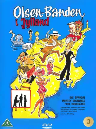 Постер Банда Ольсена в Ютландии (1971)