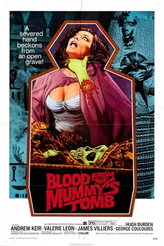 Постер Кровь из гробницы мумии (1971)