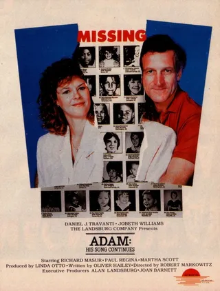 Постер Адам: Его песня продолжается (1986)