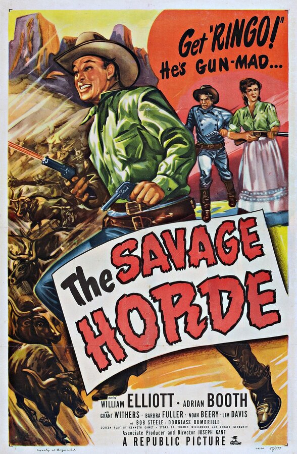 Постер фильма The Savage Horde