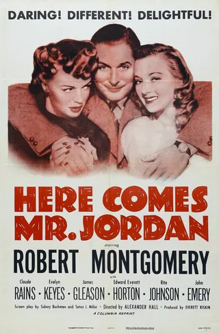Постер А вот и мистер Джордан (1941)