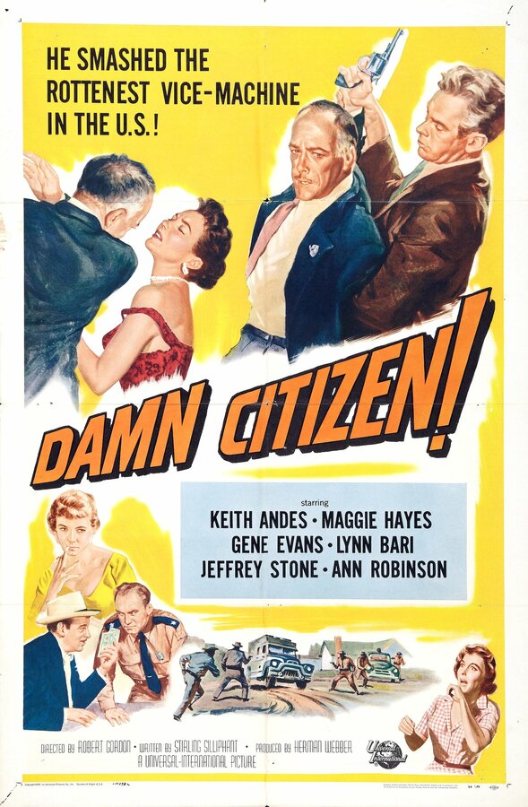 Постер фильма Damn Citizen
