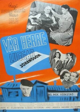 Постер фильма Vår herre luggar Johansson