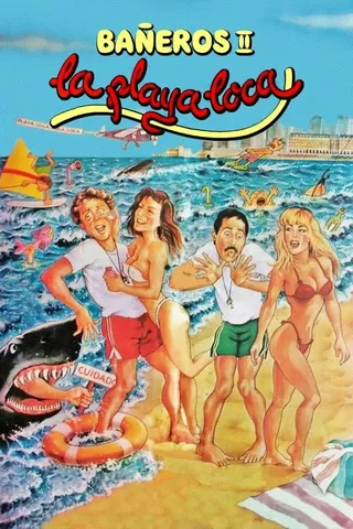 Постер Сумасшедший пляж (1989)