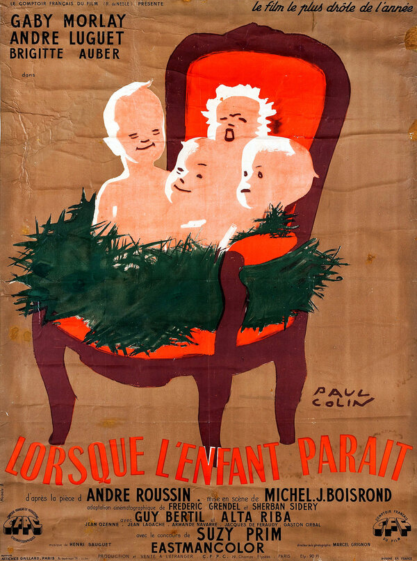 Постер фильма Когда появляется ребенок