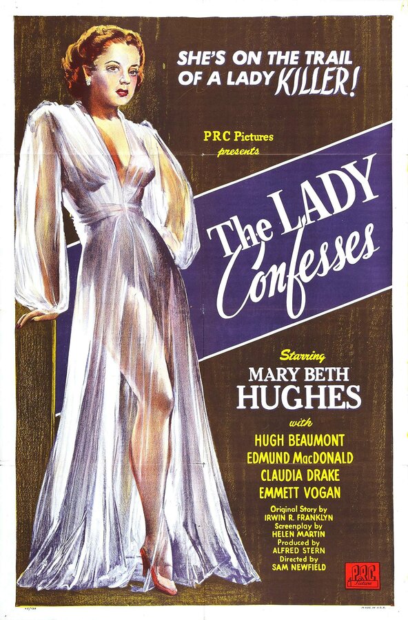 Постер фильма The Lady Confesses