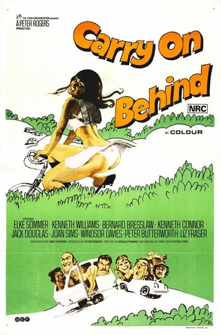 Постер Carry on Behind (1975)