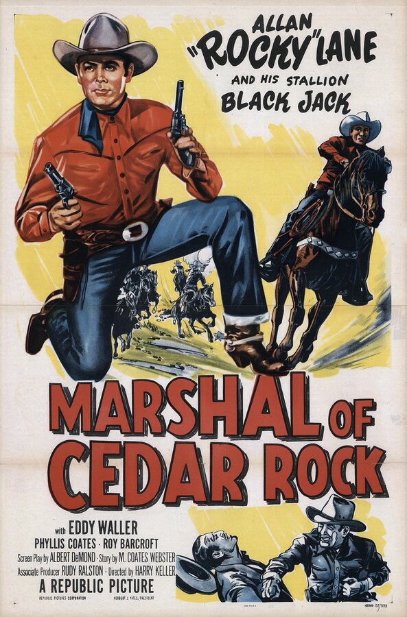 Постер фильма Marshal of Cedar Rock