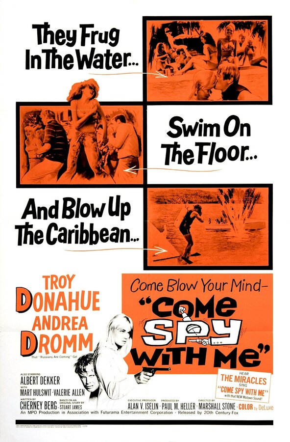 Постер фильма Come Spy with Me