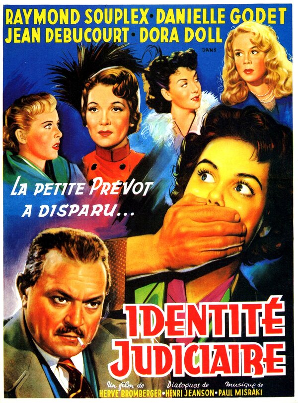 Постер фильма Identité judiciaire
