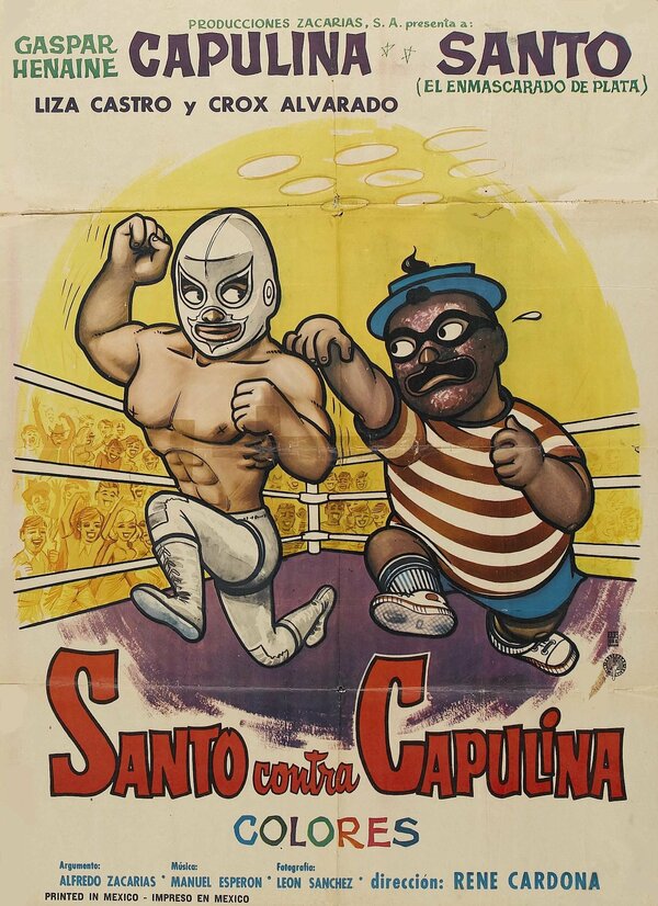 Постер фильма Santo contra Capulina