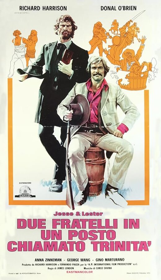 Постер фильма Jesse & Lester - Due fratelli in un posto chiamato Trinità
