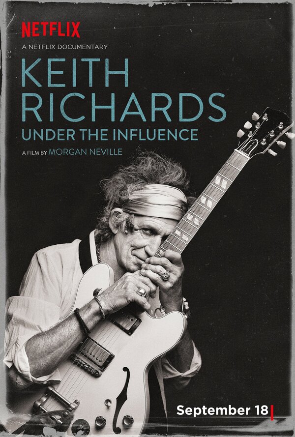 Постер фильма Keith Richards: Under the Influence