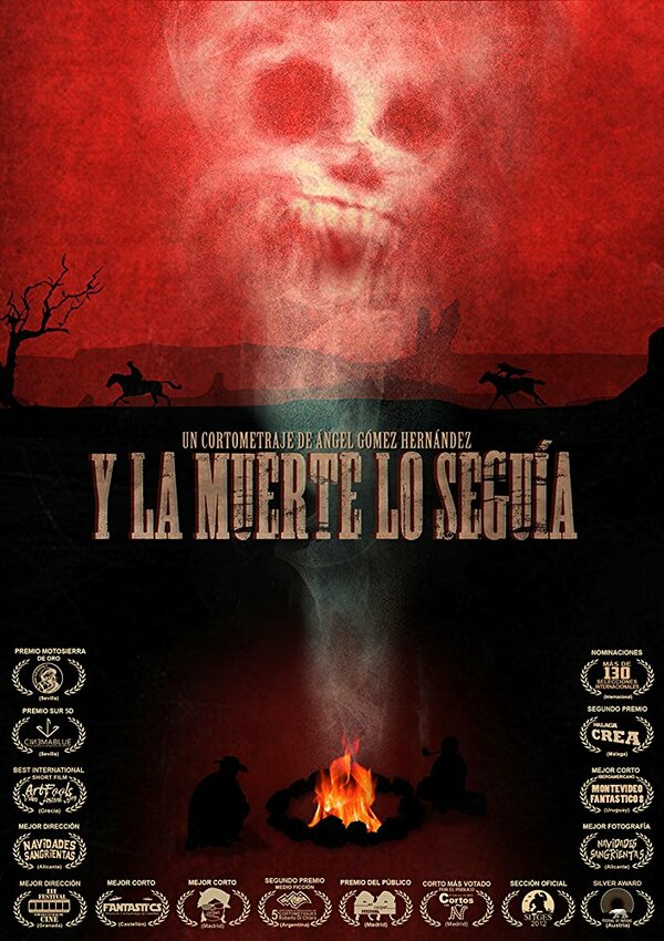 Постер фильма Y la muerte lo seguía