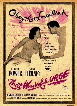 Постер Такой восхитительный порыв (1948)