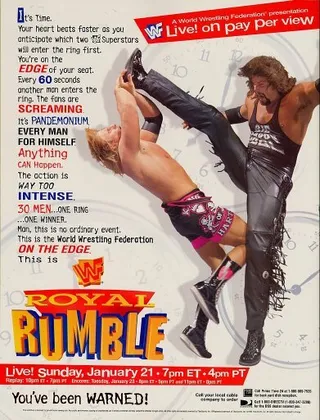 Постер WWF Королевская битва (1996)