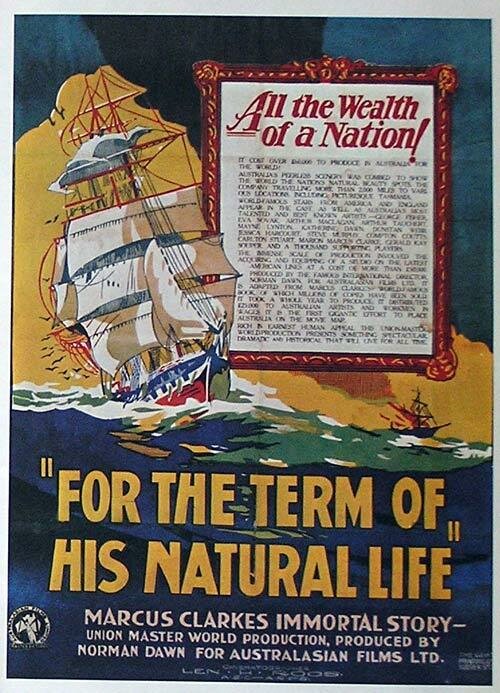Постер фильма For the Term of His Natural Life
